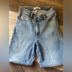 Abercrombie and fitch super skinny ankle high rise curve love jeans